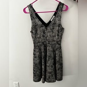 Lush black and shimmery dress